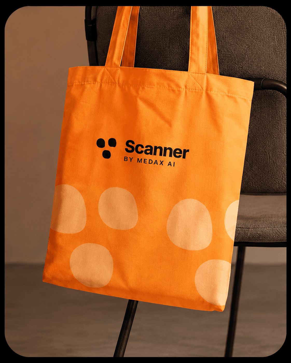 Scanner by Medax AI branded tote
